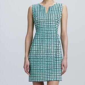 Kate Spade Samantha plaid sleeveless dress